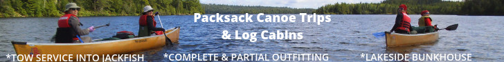 Packsack Canoe Trips & Log Cabins