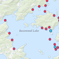 BWCA Lake Maps